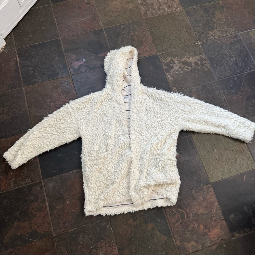 Splendid Cream Textured Jacket